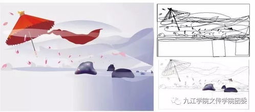 創(chuàng)意躍然屏上 九江學院2016級廣告學《電腦圖文設計》期末作品展